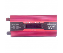 Инвертор напряжения Solar Smart King Power Inverter 012 c 12V на 220V 1200W модифицированная синусоида Red (11033-hbr)