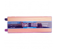 Инвертор напряжения Carmaer Power Inverter 027 c 12V на 220V 2200W модифицированная синусоида Gold (11069-hbr)