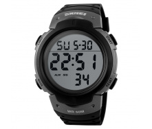 Часы наручные мужские Skmei 1068 Titanium 1068TN (12260-hbr)