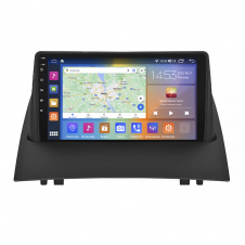 Штатная магнитола Lesko 9" Renault Megane II 2002-2006 4/64Gb CarPlay 4G Wi-Fi GPS Prime (9824-48060)