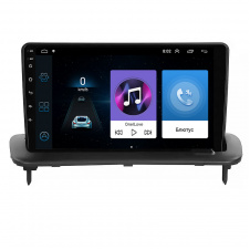 Штатна магнітола 9" Lesko для Volvo C70 II Рестайлинг 2009-2013 1/16Gb Wi-Fi GPS Base Вольво