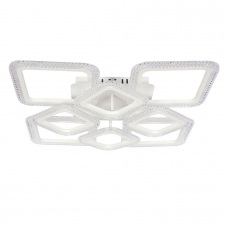 Стельова LED люстра Sunlight 6063/4+4 Білий