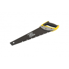 Ножівка столярна MASTERTOOL GM BLACK ALLIGATOR 350 мм 9TPI MAX CUT загартований зуб 3D заточування тефлонове покриття (14-2435)