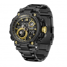 Тактичний наручний годинник Smael 8095 Black (16687-hbr)