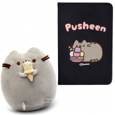 Набір 2Life Pusheen cat М'яка іграшка 15х12 см та блокнот А5 14х10 см v-12469