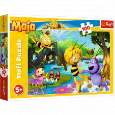 Пазли Trefl "Бджілка Майя і друзі" 100 елементів 41х28 см 16361