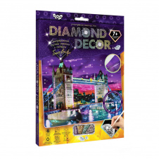 Набір креативної творчості Tower Bridge Danko Toys DD-01-03 "DIAMOND DECOR"