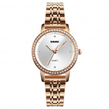 Годинник жіночий класичний Skmei 1311 Malibu Золотистий