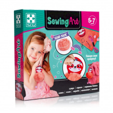 Набір для творчості "Sewing art. Sloth" Vladi Toys VT4205-07 прикраса своїми руками