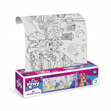 Розмальовка дитяча My Little Pony Стильні подружки DoDo Toys 200187 70х16 см
