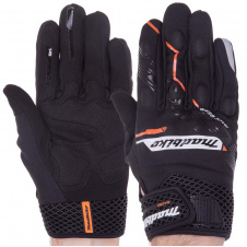 Мотоперчатки зимние MADBIKE MAD-62 L Черный-Оранжевый
