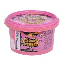 Набір креативної творчості "Stretch Sand" Danko Toys STS-02-01U 400 гр Рожевий