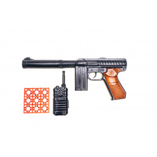 Игрушечный автомат с пистонами M60 Golden Gun 253GG