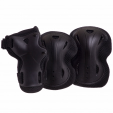 Комплект защиты Zelart SK-2376 S Черный