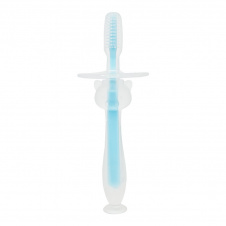 Силіконова зубна щітка Mumlove MGZ-0707(Blue) з обмежувачем
