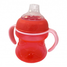 Фото - Поїльник з силіконовим носиком Mega Zayka MGZ-0304 (Pink) 200 мл Поїльник з силіконовим носиком Mega Zayka MGZ-0304 (Pink) 200 мл