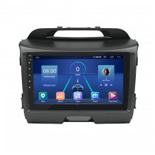 Штатная магнитола Lesko для Kia Sportage III Рестайлинг 2014-2016г. 9" 2/32Gb/ 4G/ Wi-Fi Premium GPS Android