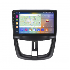 Штатная магнитола Lesko 9" Peugeot 207 I 2006-2009 2/32Gb CarPlay 4G Wi-Fi GPS Prime (5924-47985)