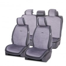 Накидки-чохли на сидіння для GEELY EMGRAND EV300 2016- AUAU Polosso Сірий (42789815)