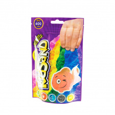 Кінетичний пісок "KidSand" Danko Toys KS-03-02 пакет 600 гр Помаранчевий