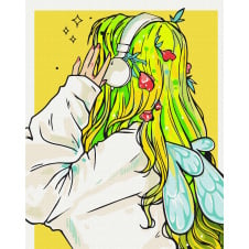 Картина за номерами BrushMe "Playlist феї @nila_art_art" 40х50см BS53520