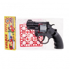 Игрушечный револьвер с пистонами DATIS Golden Gun 119GG