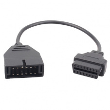 Перехідник з OBD2 16pin BTB мама на GM 12pin тато GM12 Daewoo Lanos Sens