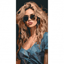 Картина за номерами Легка невимушеність Art Craft 10021-AC 40х80 см