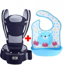 Фото - Хіпсит 2Life Baby Carrier 6в1 та слюнявчик Синій (v-11731) Хіпсит 2Life Baby Carrier 6в1 та слюнявчик Синій (v-11731)