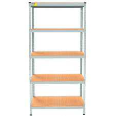 Металевий стелаж Emby Light Series 2400х900x300 мм 5 полиць ДСП до 100 кг