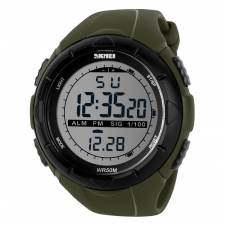Годинник наручний чоловічий Skmei 1025 Army Green 1025AG (15875-hbr)