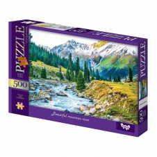 Пазли класичні "Гірська річка" Danko Toys C500-15-09 500 елементів