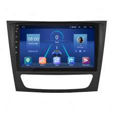 Штатная магнитола Lesko 9" Mercedes-Benz E-Класс III W211 / S211 2002-2006 2/32Gb 4G Wi-Fi GPS Top (9611-46660)