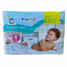 Преміум підгузки Lupilu soft&dry 4 Maxi (8-14 кг) 50 шт