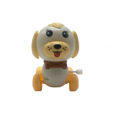 Заводная игрушка Собачка Bambi 665 8 см Белый