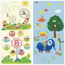 Ігровий термо килимок двосторонній Baby Home Textile Animals 180х150х0.8 см Різнокольоровий (109959)