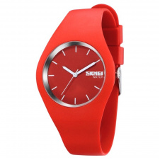 Годинник наручний жіночі Skmei 9068 Red 9068RD (17111-hbr)