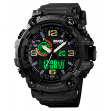 Годинник наручний Skmei 1520 Black 1520BK (17152-hbr)