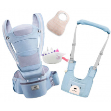 Хипсит эрго-рюкзак кенгуру переноска Baby Carrier 6 в 1 и игрушка Пушин кот Луна (vol-1907)