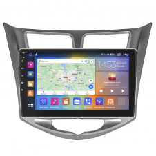Штатная магнитола Lesko Hyundai Accent IV 2010-2017 10" 4/64Gb CarPlay 4G Wi-Fi GPS Prime (10471-51768)
