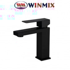 Смеситель для умывальника Winmix BLACK KUB HEAVY (Chr-001) SUS304, Польша (нержавеющая сталь)