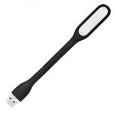 Портативний USB світильник для ноутбука та Power Bank No Brand 169х18х9 мм Чорний (2104618513)