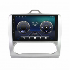 Штатная магнитола Lesko для Ford Focus 2 (2005-2011гг.) Auto AC 9" 4+64Gb 4G+CarPlay Premium GPS Android