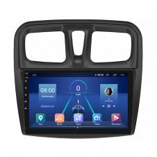 Штатная магнитола Lesko 10" Renault Logan II Рестайлинг 2018-н.в. 6/128Gb 4G Wi-Fi GPS Top (9821-46371)
