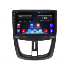Штатная магнитола Lesko для Peugeot 207 I 2006-2009 экран 9" 2/32Gb/ Wi-Fi Optima GPS Android Пежо