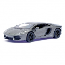 Автомодель легковая LAMBORGHINI AVENTADOR LP 700-4, 5'' Kinsmart KT5355W инерционная, масштаб 1:38 Серый