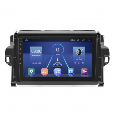 Штатная магнитола Lesko Toyota Fortuner II Рестайлинг 2020-н.в. 9" 2/32Gb 4G Wi-Fi GPS Top (9673-53956)