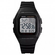 Наручные мужские часы Skmei 1278 Black (12355-hbr)