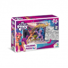 Детские Пазлы 2в1 My Little Pony Подружки и радуга DoDo Toys 200134 30 элементов