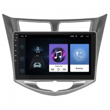 Штатная магнитола Lesko Hyundai Solaris I Рестайлинг 2014-2017 10" 1/16Gb Wi-Fi GPS Base (9321-51983)